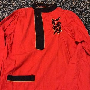 Unique Asian-style shirt